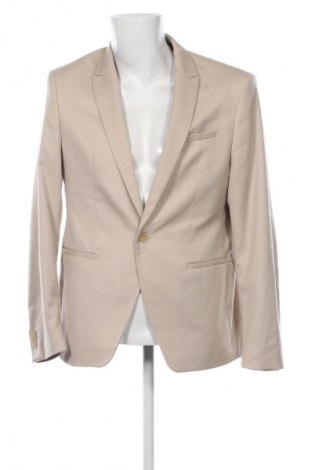 Ανδρικό σακάκι Zara, Μέγεθος XL, Χρώμα  Μπέζ, Τιμή 28,18 €