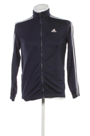 Ανδρική αθλητική ζακέτα Adidas, Μέγεθος M, Χρώμα Μπλέ, Τιμή 24,99 €
