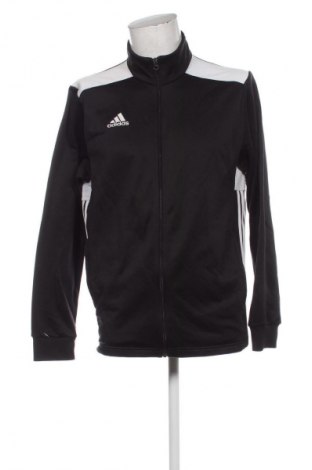 Ανδρική αθλητική ζακέτα Adidas, Μέγεθος L, Χρώμα Μαύρο, Τιμή 27,99 €