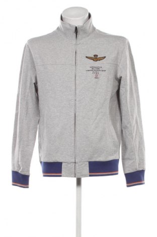 Мъжко спортно горнище Aeronautica Militare, Размер XL, Цвят Сив, Цена 74,99 лв.