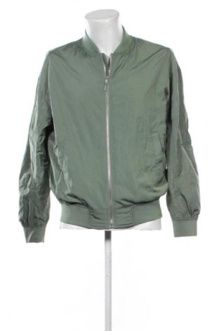 Męska kurtka Bershka, Rozmiar M, Kolor Zielony, Cena 63,99 zł