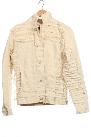 Ανδρικό μπουφάν Boohoo, Μέγεθος S, Χρώμα Εκρού, Τιμή 20,00 €