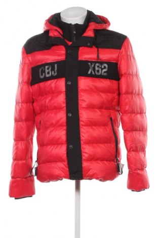 Pánska bunda  Cipo & Baxx, Veľkosť XXL, Farba Červená, Cena  117,95 €