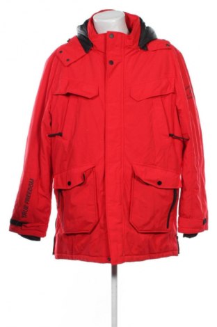 Męska kurtka LC Waikiki, Rozmiar 3XL, Kolor Czerwony, Cena 110,07 zł
