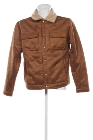 Ανδρικό μπουφάν Pull&Bear, Μέγεθος L, Χρώμα Καφέ, Τιμή 34,78 €