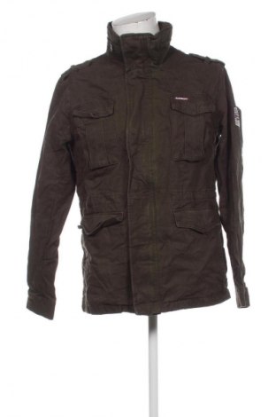 Męska kurtka Superdry, Rozmiar L, Kolor Zielony, Cena 200,99 zł