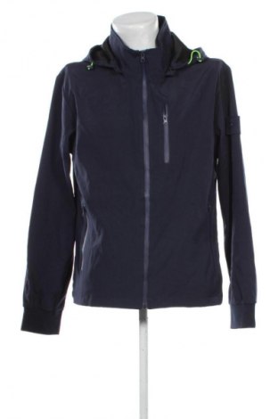 Męska kurtka TONY BACKER, Rozmiar XXL, Kolor Niebieski, Cena 221,01 zł