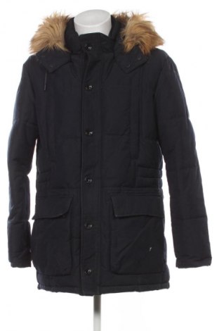 Мъжко яке Zara, Размер XL, Цвят Син, Цена 98,52 лв.