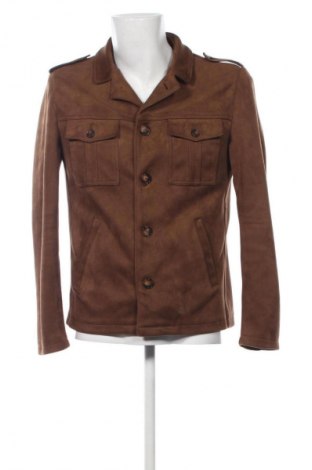 Ανδρικό μπουφάν Zara, Μέγεθος L, Χρώμα Καφέ, Τιμή 20,99 €