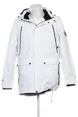 Férfi kabát téli sportokhoz DLX, Méret M, Szín Fehér, Ár 27 209 Ft
