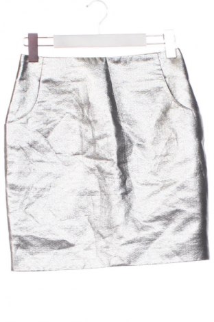 Rock H&M, Größe XXS, Farbe Silber, Preis € 8,99