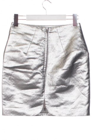 Rock H&M, Größe XXS, Farbe Silber, Preis € 8,99