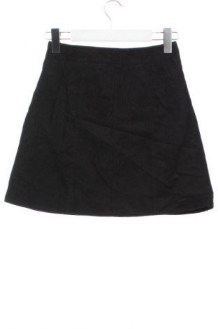 Fustă H&M Divided, Mărime XXS, Culoare Negru, Preț 27,99 Lei