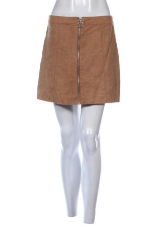 Rock H&M Divided, Größe L, Farbe Braun, Preis 5,99 €