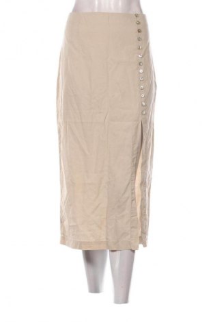 Пола Mango, Размер L, Цвят Бежов, Цена 34,00 лв.