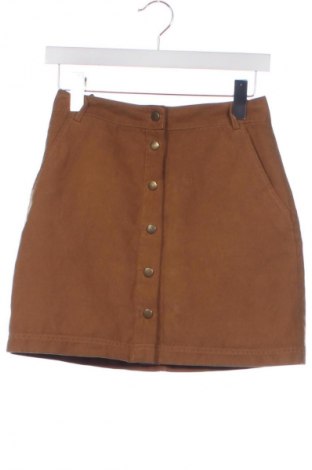 Rock New Look, Größe XXS, Farbe Braun, Preis € 9,72