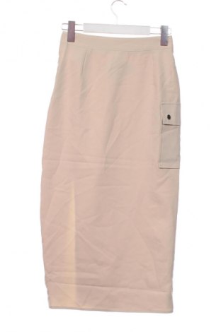 Φούστα Sinsay, Μέγεθος XS, Χρώμα  Μπέζ, Τιμή 11,76 €