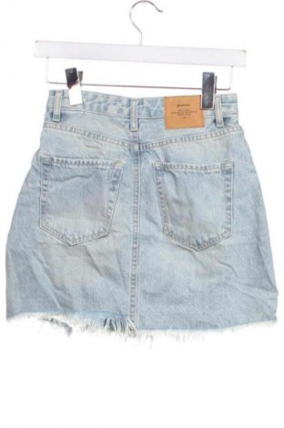 Fustă Stradivarius, Mărime XS, Culoare Albastru, Preț 51,99 Lei