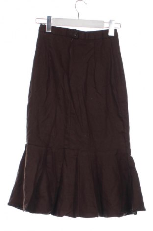 Fustă Unbranded, Mărime XS, Culoare Maro, Preț 61,00 Lei