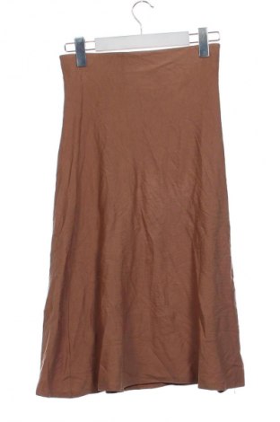 Fustă United Colors Of Benetton, Mărime XS, Culoare Maro, Preț 85,99 Lei