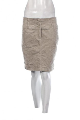 Fustă United Colors Of Benetton, Mărime L, Culoare Bej, Preț 45,99 Lei