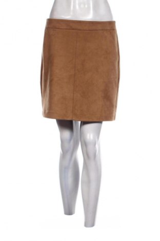 Пола Vero Moda, Размер M, Цвят Кафяв, Цена 9,99 лв.