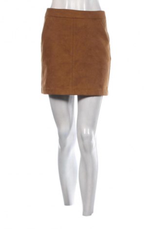 Пола Vero Moda, Размер S, Цвят Кафяв, Цена 8,99 лв.