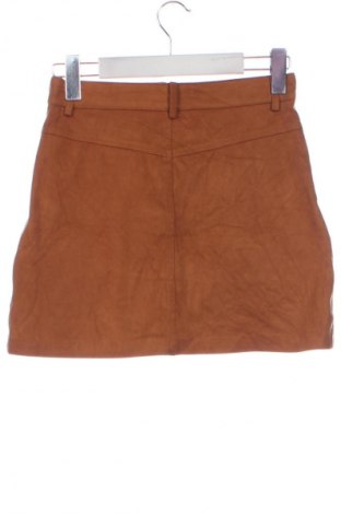 Пола Zara, Размер XS, Цвят Кафяв, Цена 16,99 лв.