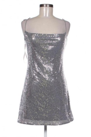 Kleid Bershka, Größe S, Farbe Silber, Preis 29,67 €