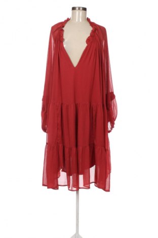 Kleid H&M, Größe 4XL, Farbe Rot, Preis 13,99 €