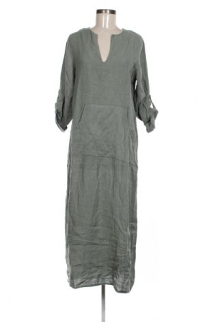 Рокля Le Monde Du Lin, Размер XL, Цвят Зелен, Цена 189,99 лв.