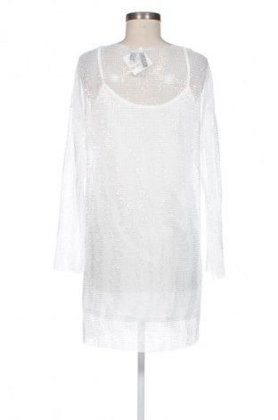 Kleid Pieces, Größe M, Farbe Weiß, Preis 13,81 €