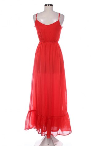 Рокля Pull&Bear, Размер S, Цвят Червен, Цена 39,00 лв.