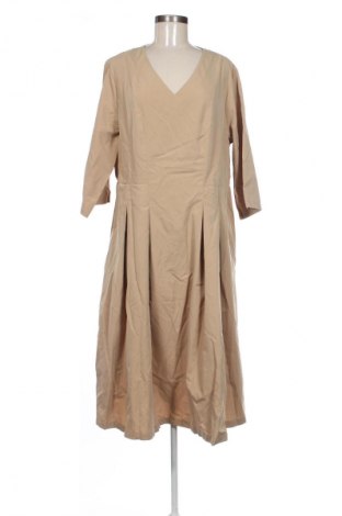 Sukienka SHEIN, Rozmiar XXL, Kolor Beżowy, Cena 89,98 zł