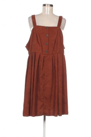 Kleid SHEIN, Größe XXL, Farbe Braun, Preis € 11,99