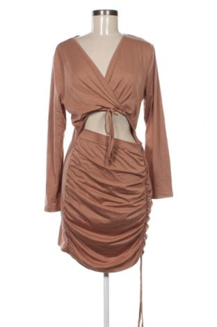 Sukienka SHEIN, Rozmiar XL, Kolor Brązowy, Cena 50,99 zł