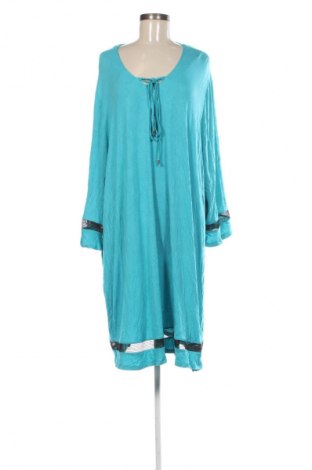 Kleid Ulla Popken, Größe 5XL, Farbe Blau, Preis € 27,99