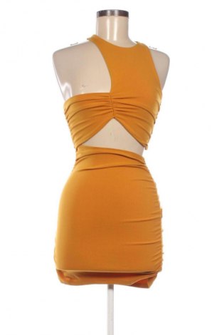 Рокля Unbranded, Размер XS, Цвят Жълт, Цена 35,72 лв.