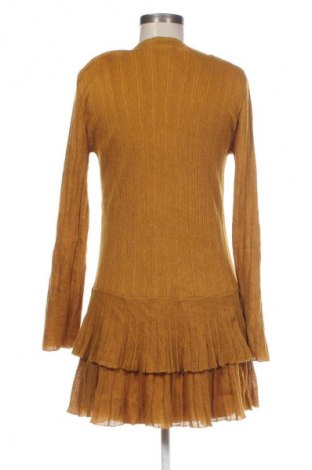 Kleid Zara, Größe L, Farbe Golden, Preis 15,99 €