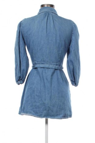 Рокля Zara, Размер M, Цвят Син, Цена 72,05 лв.