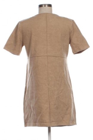 Kleid Zara, Größe L, Farbe Beige, Preis € 13,99