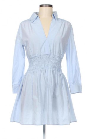 Рокля Zara, Размер S, Цвят Син, Цена 27,00 лв.
