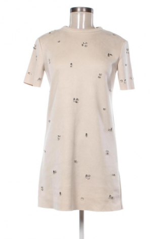 Kleid Zara, Größe XS, Farbe Beige, Preis 13,81 €