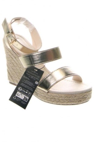 Σανδάλια ONLY, Μέγεθος 38, Χρώμα Χρυσαφί, Τιμή 37,99 €