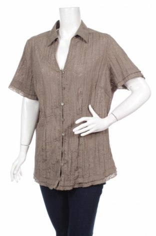 Γυναικείο πουκάμισο Canda, Μέγεθος L, Χρώμα Καφέ, Τιμή 9,28 €