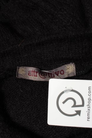 Дамски пуловер Attr@ttivo, Размер M, Цвят Черен, Цена 26,35 лв.