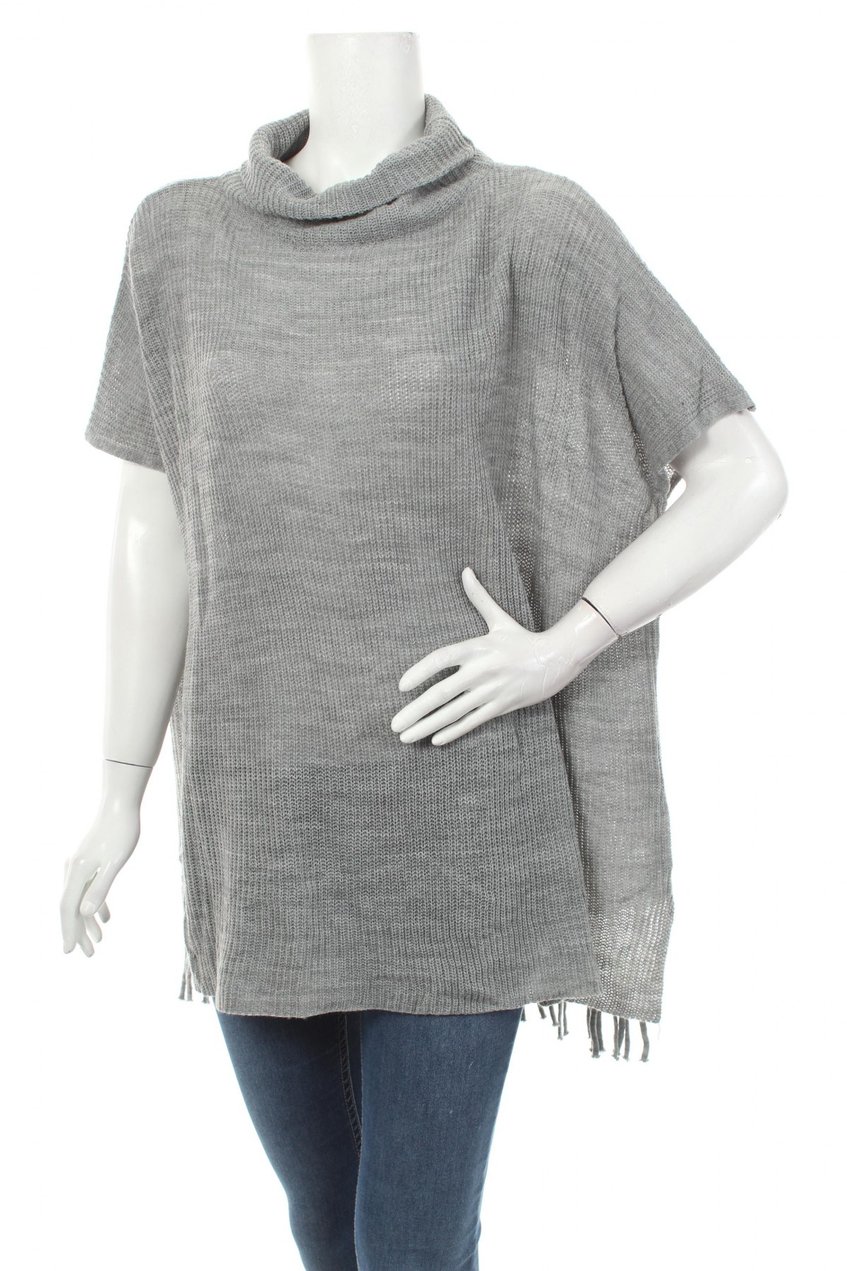 Дамски пуловер Molly Bracken, Размер M, Цвят Сив, Цена 27,20 лв.