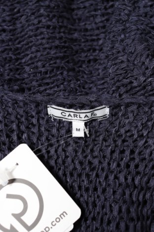 Дамски пуловер Carla F., Размер M, Цвят Син, Цена 5,75 лв.