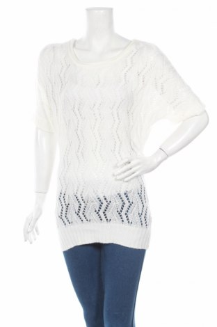 Дамски пуловер Delia*s, Размер M, Цвят Бял, Цена 6,00 лв.