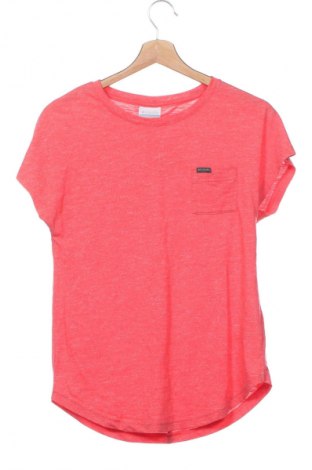 Γυναικείο t-shirt Columbia, Μέγεθος XS, Χρώμα Ρόζ , Τιμή 9,49 €